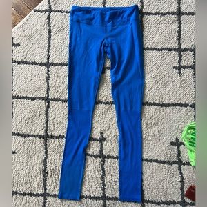 Pure Barre leggings / pants size L, royal blue